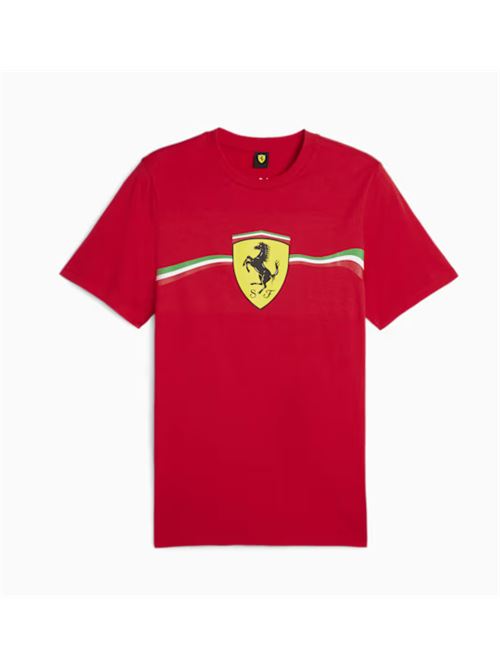 Puma t-shirt Scuderia Ferrari Race Big Shield Heritage Ferrari | 62380702FERRARI RACE BIG SHI